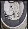 优乐博（ULOP）婴儿玩具0-1岁宝宝摇椅哄娃神器电动摇摇椅新生儿礼盒满月礼物 婴儿用品哄睡摇篮摇摇床【灰色】 实拍图