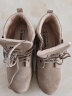 回力 Warrior 棉靴男士冬季保暖高帮休闲鞋 户外耐磨马丁靴防撞工装皮鞋 WPM(WZ)-0052 卡其 43 实拍图