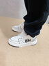 森馬（senma）男鞋2025秋冬新款青少年运动休闲国潮鞋子男士轻便小白鞋百搭板鞋 108白黑 42 实拍图