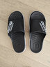 洁丽雅特大码男士外穿拖鞋夏季户外运动时尚防滑耐磨踩屎感凉拖鞋男款 黑色 40-41 (标准码) 实拍图