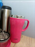 虎牌（TIGER）保温杯不锈钢480ml办公杯男女时尚泡茶水杯茶滤网CWN-A48C 粉色回忆PI 480ml 实拍图