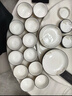 京东京造 碗盘餐具整套 景德镇碗具碟子套装乔迁之喜陶瓷礼盒金枝玉叶78头 实拍图