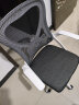 VWINPER电脑椅家用人体工学椅子办公椅靠背学生学习写字书房电竞游戏椅 白框黑网+乳胶坐垫（店长推荐） 实拍图