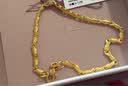 六福珠宝【补贴】足金小鱼百搭素金工艺黄金手链计价G01G0045DS 3.69克(含工费310元) 实拍图