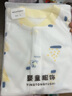 wua.wua婴儿连体衣春秋夹棉男女宝宝保暖内衣新生儿衣服秋冬外出服睡衣 保暖款 蓝小熊+蓝星星 59cm (建议1-3个月 8-12斤) 实拍图