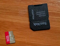 闪迪（SanDisk）128GB TF（MicroSD）内存卡 A1 U1 C10 至尊高速移动版存储卡 读速140MB/s 手机平板游戏机内存卡 实拍图