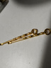 【节节高升】竹节金黄色挖耳勺掏耳勺不伤耳挂件吊坠采耳工具 竹节耳勺-2个 实拍图