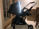GOKKE婴儿推车双向高景观 可坐可躺轻便折叠简易手推车 幼儿宝宝童车 kisbean黑麻色 实拍图