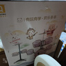 俏娃宝贝（QIAO WA BAO BEI）架子鼓儿童宝宝初学爵士鼓3-6岁8小女孩敲打鼓乐器公主中秋节礼物 实拍图