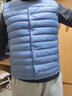 鸭鸭（YAYA）反季羽绒服男冬季轻薄羽绒背心内穿马夹男士保暖内胆薄款马甲KX 雾霾蓝 3XL /190 实拍图