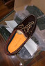 添柏岚（Timberland）官方男鞋船鞋乐福鞋牛皮手工缝制轻便偏小|25077 25077W/棕色 39.5 实拍图