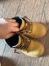 英贝米尼宝宝雪地靴马丁靴儿童靴子软底男童小黄靴春秋季小童短靴女童新款 驼色【秋冬加绒保暖款】 24 码内长15.5CM适合脚长约15.0CM 实拍图