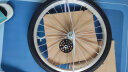 自行车轮组20寸22寸24寸26寸型号齐全前轮后轮总成加厚轮毂自行车 前轮+内外胎 20*1.75 晒单实拍图