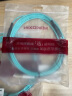 诺可信（Nokoxin）电信级光纤线OM3万兆多模双芯光纤跳线LC-LC 铠装抗弯曲机房工程专用跳纤尾纤 万兆多模双芯LC-LC(50/125) 20米 实拍图