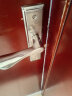 飞球门锁室内卧室木门房门锁防盗不锈钢免改孔通用型卫生间门把手 实拍图