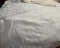 雅鹿牛奶绒床上四件套秋冬季加厚保暖单双人床单被罩床笠被套床上用品 泽西-可可粉+香槟【加厚款】 1.8m床单款四件套-被套200*230cm 实拍图