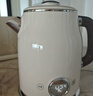 美的（Midea）电水壶烧水壶自动断电保温一体  1.6L大容量电热水壶 316L不锈钢恒温壶 精准控温 63-Q 实拍图