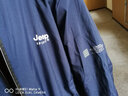 JEEP SPIRIT吉普夹克男外套秋冬季韩版男士上衣宽松连帽男装 蓝色加绒 2XL 实拍图
