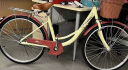 凤凰（Phoenix）自行车成人男女通用城市通勤单车女芭蕾 26英寸米黄色 实拍图