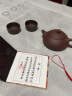 倒把西施 紫砂壶纯手工宜兴紫砂泡茶壶茶具套装 紫泥东坡石瓢 球孔石瓢 实拍图