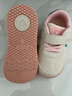 泰兰尼斯秋季学步鞋男宝宝鞋子女童婴儿鞋透气软底机能鞋白粉24码 实拍图