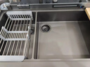 美珏好太太集成纳米镀钛水槽洗碗机一体 集成水槽消毒柜一体 洗碗机带洗菜盆一体 超声波水槽洗碗机一体机 【旗舰飞雨】1050镀钛双槽+变频13套洗碗机 实拍图