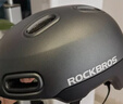 洛克兄弟（ROCKBROS）骑行头盔城市休闲男女通风透气自行车头盔骑行配件 新款通勤头盔-钛色 实拍图