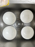 惠寻 京东自有品牌 欧式黑线竖纹4.5英寸2只装家用陶瓷米饭碗 实拍图