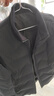 劲霸男装鸭绒羽绒服男立领纯色冬季保暖茄克羽绒服NRHG4002 深兰 XL 实拍图