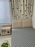 柏妮朵榻榻米墙围软包贴墙自粘炕围贴大靠背垫无床头靠垫儿童房防撞定制 【猫爪皮】杏子灰 长135*高45*厚4cm【一片装】 实拍图