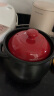 爱仕达（ASD） 砂锅 新陶陶瓷煲炖肉锅煲汤锅明火耐热高温沙锅炖煲锅中药锅 聚味系列 3.5L(适用3-5人)红色 盖子 晒单实拍图