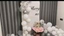 阿宝丽KT板求婚布置室内室外情人圣诞节气球用品告表白酒店房间装饰道具 实拍图