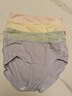 红豆居家女士内裤A类7A级抑菌纯棉裆透气柔棉莫兰迪色三角短裤 组合二 L 170/76A 实拍图