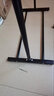 森必居（SENBIJU）晾衣架落地卧室家用简易挂衣架室内宿舍凉衣杆收纳阳台晒衣服架子 1米黑色【 固定-单杆】加粗22管 实拍图