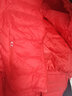 鸭鸭（YAYA）儿童轻薄羽绒服短款宝宝男女大小童保暖新款冬季童装外套D 红色 110 实拍图