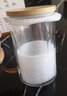 万佳臻 茶杯茶水分离杯玻璃带把泡茶杯大容量绿茶杯喝茶杯办公室水杯 厚底云雾杯|黄把|400ml 实拍图