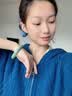 可辰玉手镯浅绿飘花贵州翠旺夫玉镯子送女友老婆闺蜜 实拍图