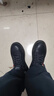 意尔康男鞋休闲皮鞋男士百搭板鞋软底轻便鞋子男 E53204026 玛瑙黑 39  实拍图