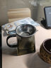 忆壶茶玻璃公道杯带过滤网茶漏套装茶具配件茶海分茶器加厚功夫茶杯大号 墨色公杯+茶漏 实拍图