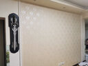 纤纤无纺加厚防水防潮自粘墙面贴纸客厅卧室背景墙贴纸自粘墙贴宿舍即时贴 3D米黄欧式花 60CMX5M 实拍图