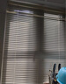慕安娜 免打孔百叶窗帘防窥U型铝合金遮光窗帘卫生间厨房书房办公室客厅 【亮光】珍珠白SY-BY17-6001 实拍图