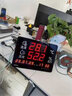 融测工业级温湿度计室内家用大屏显示器记录仪表嵌入式RC812内置探头 实拍图