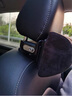 肯拓普轻奢汽车多功能头枕颈枕四向调节可调座椅机械头枕车用奔驰奥迪 头枕护颈枕 黑色 1个 实拍图