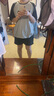 顶瓜瓜纯棉睡衣女短袖短裤套装薄夏季圆领套头全棉女士家居服 C6134 纯棉女款 2XL 实拍图