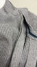 优衣库合作款男装女装圆领针织开衫长袖毛衣毛衫外套25新款479731 04 烟灰色 2XL /185/112C 实拍图