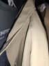 GXG 男装 纯色简约舒适休闲长袖衬衫时尚通勤风 2023秋季新款 卡其 180/XL 晒单实拍图