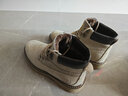 森馬（senma）高帮马丁靴系带时尚加绒保暖工装靴男靴 M619313602 月光灰 42码 实拍图