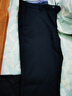 雅戈尔（YOUNGOR）休闲裤男DP棉免烫不易皱裤子自然垂顺易打理新品 VCDP329979AWB黑色 38 94A 实拍图