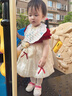 可歆宝贝女童连衣裙夏季洋气时髦小公主裙周岁衣服婴儿礼服女宝宝夏天裙子 红色（短袖连衣裙） 90 码建议1-2岁（身高85左右） 实拍图