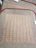 正帆夏季双筋麻将席沙发垫夏天新款凉席垫子防滑冷感凉垫竹席坐垫定制 咖色宽边双筋 45cm*45cm （特价款随机发） 实拍图